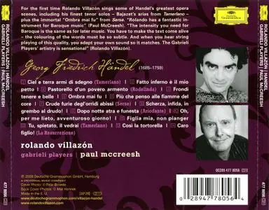 Rolando Villazon, Paul McCreesh, Gabrieli Players - Handel: Arias (2009)