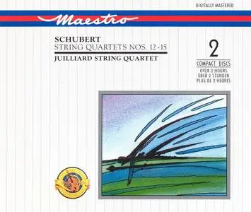 Juilliard String Quartet - Franz Schubert: String Quartets Nos. 12-15 (1989)
