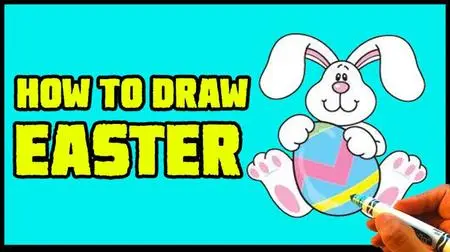 How to Draw the Easter - Step by Step