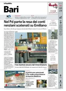 la Repubblica Bari - 6 Marzo 2019