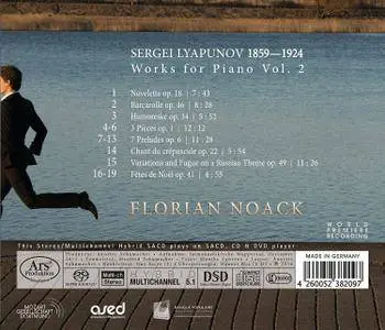 Florian Noack - Lyapunov: Works for Piano, Vol. 2 (2016)