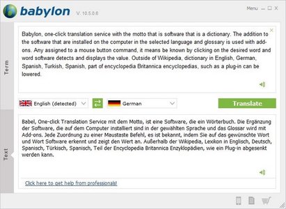 Babylon 10.5.0.6 Retail + Voice Pack + Dictionaries