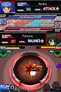 Beyblade Metal Fusion - Cyber Pegasus (2010) [NDS Game]