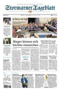 Stormarner Tageblatt - 10. September 2018