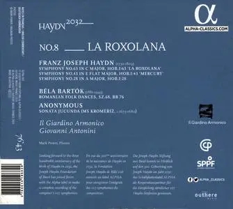 Giovanni Antonini, Il Giardino Armonico - Haydn 2032 No. 8: La Roxolana (2020)