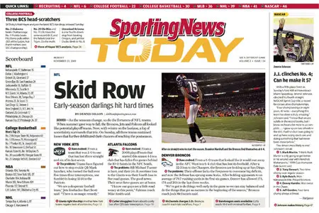 Sporting News Today - November 23, 2009