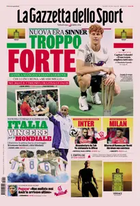 La Gazzetta dello Sport - 14 Ottobre 2024