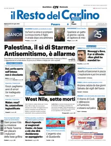 Il Resto del Carlino Pesaro - 30 Luglio 2025