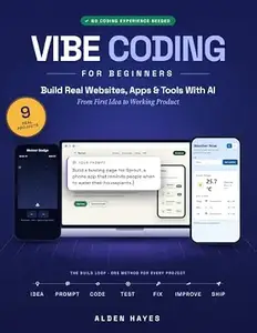 Vibe Coding for Beginners: Build Real Websites, Apps & Tools With AI — From First Idea to Working Product