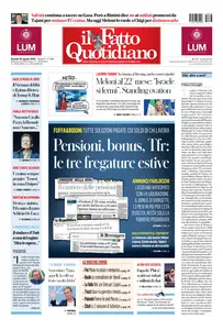 Il Fatto Quotidiano - 28 Agosto 2025