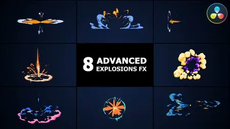 Advanced Explosions FX | DaVinci Resolve 58050838