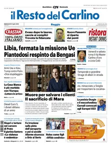 Il Resto del Carlino Reggio Emilia - 9 Luglio 2025