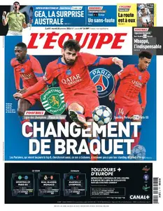 L’equipe du Mardi 20 Janvier 2026