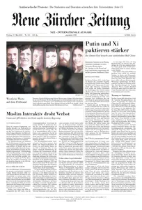 Neue Zürcher Zeitung International - 17 Mai 2024