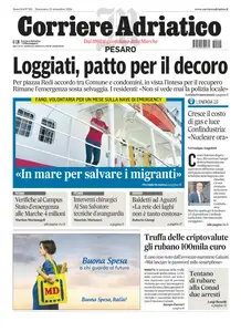 Corriere Adriatico Pesaro - 22 Settembre 2024