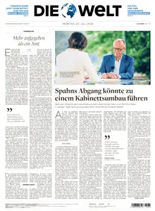 Die Welt - 20 Juli 2026