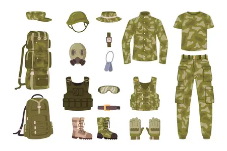 EE - Military equipment for soldiers, clothes PYZXPQA