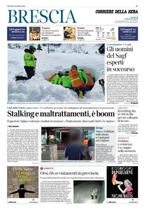 Corriere della Sera Brescia - 10 Aprile 2025