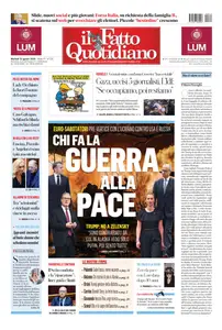 Il Fatto Quotidiano - 12 Agosto 2025