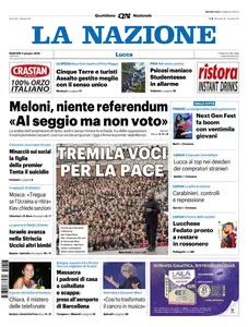 La Nazione Lucca - 3 Giugno 2025