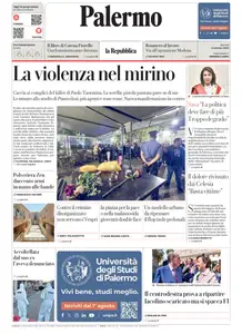 la Repubblica Palermo - 14 Ottobre 2025