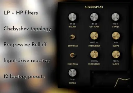 Soundspear Superfilter v1.0.0 (Win/macOS)