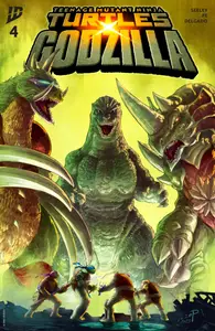 Teenage Mutant Ninja Turtles x Godzilla 004