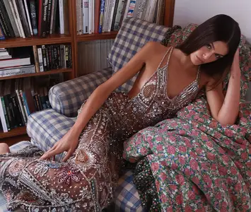 Kaia Gerber by Eli Russell Linnetz for Vanity Fair December 2025