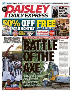 Paisley Daily Express - 18 August 2025