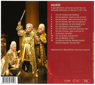 Viktor Lukas, Batzdorfer Hofkapelle - Wilhelmine von Bayreuth: Argenore (2009)