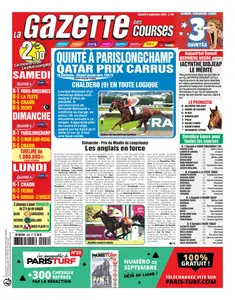 La Gazette des Courses - 6 Septembre 2025