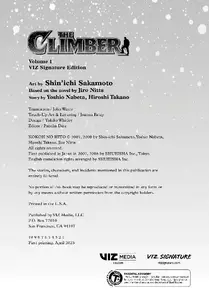 VIZ Media-The Climber Vol 01 2025 HYBRID MANGA