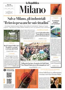 la Repubblica Milano - 22 Ottobre 2024