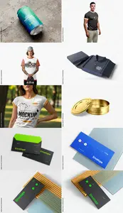 10 Mockup Templates Bundle 25
