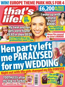 that's life! UK - 21 August 2025