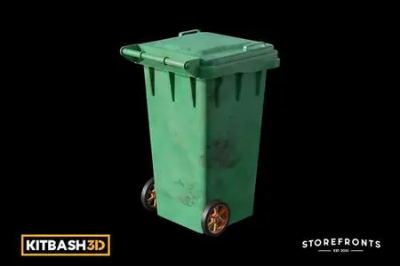 Kitbash: Storefronts - Trash Bin D TQYJEE5