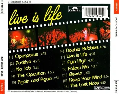 Opus - Live Is Life (1984)