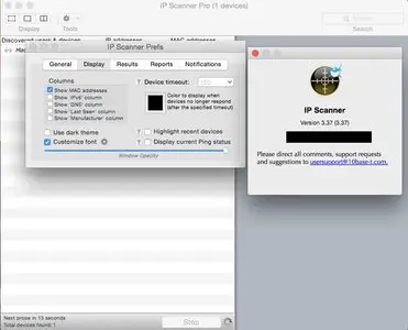IP Scanner Pro 3.37 Mac OS X