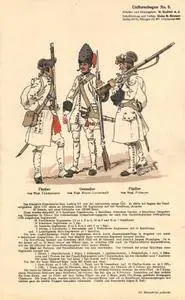 Heer und Tradition - Uniformbogen:  Siebenjaehriger Krieg 1756-1763