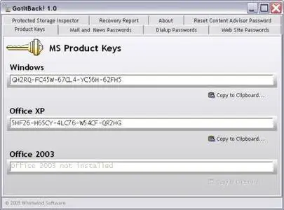 Got It Back ver. 1.1 Build 26