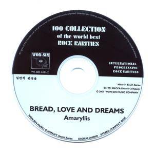 Bread Love and Dreams - Amaryllis (1971) [Reissue 2001]