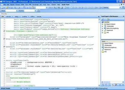PHP Designer 2008 Professional v6.02