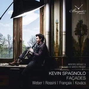 Kevin Spagnolo, Swedish Chamber Orchestra, Michael Collins - Kevin Spagnolo: Façades (2021)