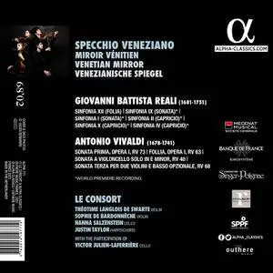 Le Consort - Specchio Veneziano: Giovanni Battista Reali, Antonio Vivaldi (2021)