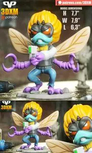 3DXM - Baxter Fly Chibi