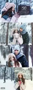 50 Winter Vibes LUTs and Presets Pack