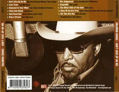 Solomon Burke - Don't Give Up On Me (2002)