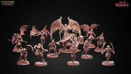 Clay Cyanide Miniatures - Death Reapers