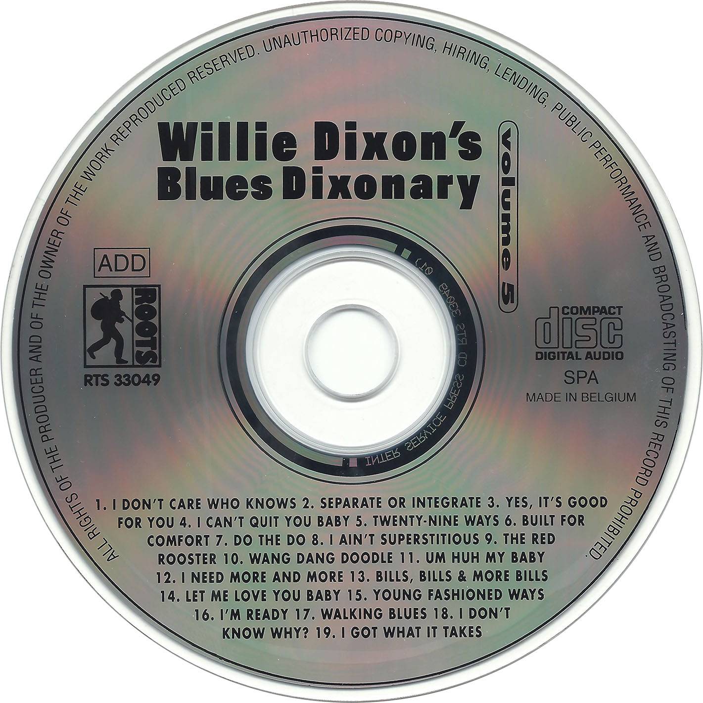 VA - Willie Dixon's Blues Dixonary, Volume 5 (1993) .