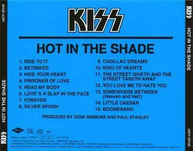 Kiss - Hot In The Shade (1989) {2012, Japanese Reissue, SHM-CD}